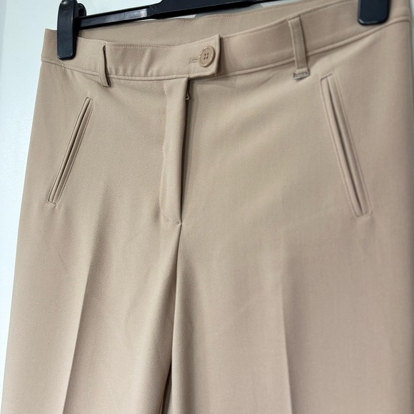🎉4/30$🎉 Conrad C Beige Wide-Leg Dress Pants - Size 8 - Picture 2 of 7